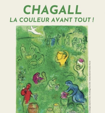 Chagall : La couleur avant tout !