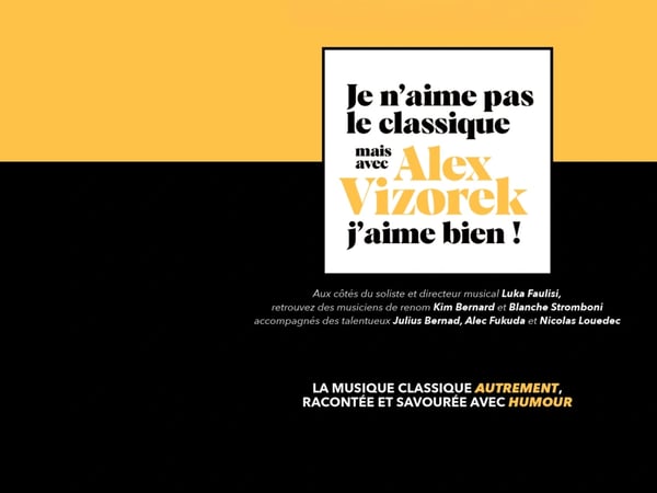Alex Vizorek, Deux 1/2