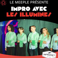 Impro avec Les Illuminés au Meeple