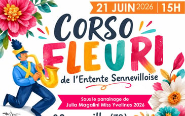 Corso fleuri de l'Entente Sennevilloise (Fête communale de Guerville)