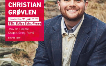 Jeux de lumières : récital du pianiste Cristian Grøvlen
