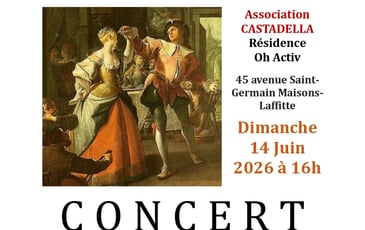 Concert baroque — Nathalie Gaubery & Lorenzo Cipriani