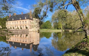 Visite du parc du château de Bourdonné