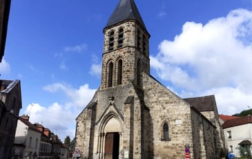 Visite de l'église avec feuillets et avec audioguides sur téléphone portable
