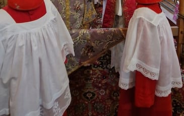 Exposition d'habits et objets liturgiques