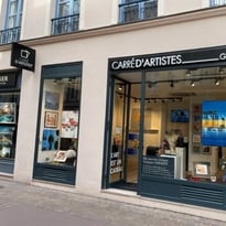 Visite de la galerie d'art Carré d'artistes