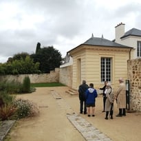 Visite du pavillon du Verger