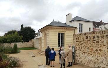 Visite du pavillon du Verger