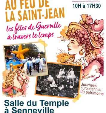 Exposition « Du carnaval au feu de la Saint-Jean : les fêtes de Guerville à travers le temps »