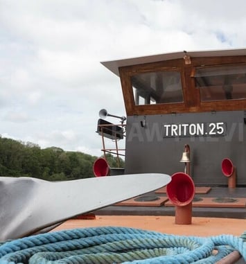 Visite commentée du remorqueur Triton 25