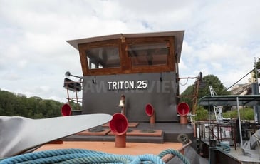 Visite commentée du remorqueur Triton 25