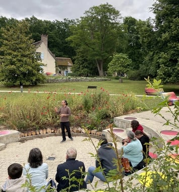 Animation nature et découverte dans le parc de la Maison Jean Monnet