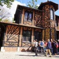 Visite du Wood Cottage
