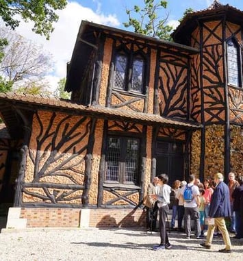 Visite du Wood Cottage