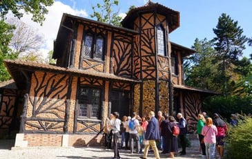 Visite du Wood Cottage