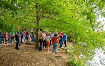 Visite de l'Arboretum des Ibis