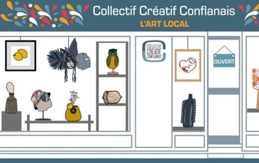 Artisanat par le Collectif Créatif Conflanais