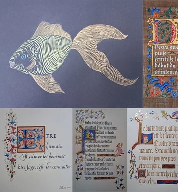 Exposition Calligraphie et enluminure