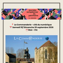 Enfants du Patrimoine à la Commanderie, cité du numérique