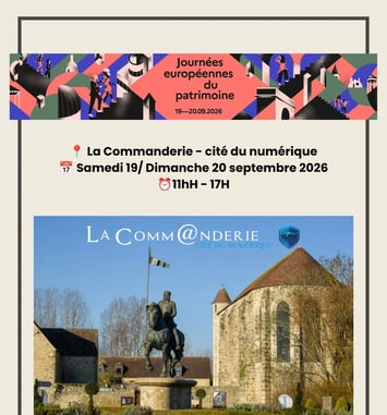 Enfants du Patrimoine à la Commanderie, cité du numérique
