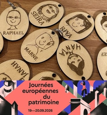 Fablab : Portraits en porte-clés