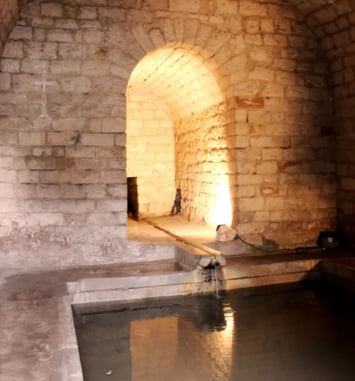 Visite de la Fontaine de la Pissotte