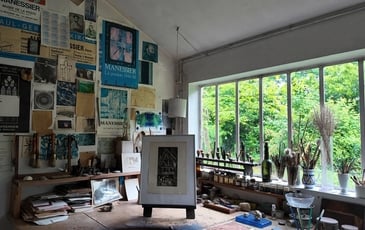 Découverte de l'atelier Manessier