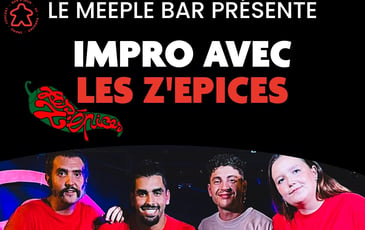Impro avec Les Z'épices au Meeple Bar