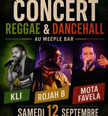 Concert Reggae & Dancehall au Meeple Bar