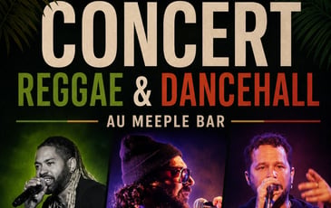 Concert Reggae & Dancehall au Meeple Bar