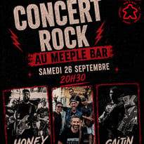 Concert rock au Meeple Bar