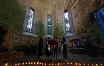Concert de chant sacré dans la chapelle des Moulineaux