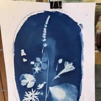 Le patrimoine vivant en cyanotype