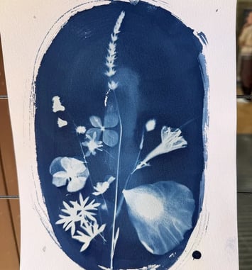 Le patrimoine vivant en cyanotype