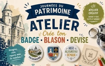 Blasons et devises de Saint-Germain-en-Laye : crée ton badge !