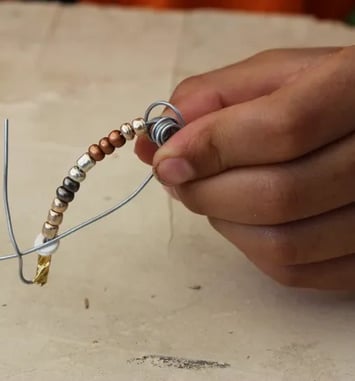 Atelier de fabrication de fibules
