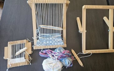 Atelier métier à tisser