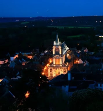 Visite nocturne de la ville
