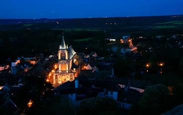 Visite nocturne de la ville