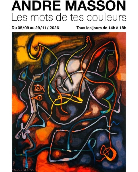 André Masson, Les mots de tes couleurs