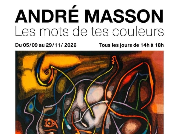 André Masson, Les mots de tes couleurs