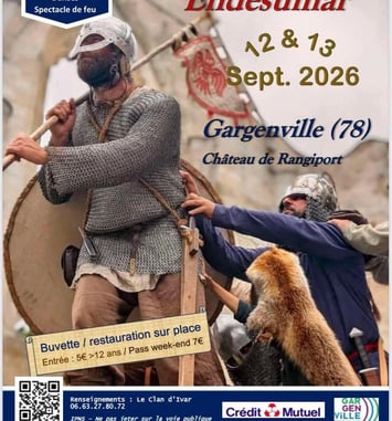Fête médiévale viking Endesumar