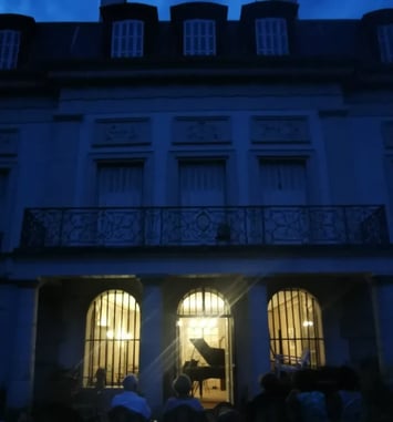 Visite guidée parc à l'anglo-chinoise et salons