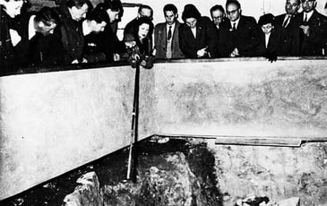 Visite de la sépulture néolithique