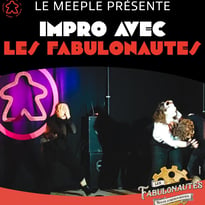 Impro avec Les Fabulonautes au Meeple Bar