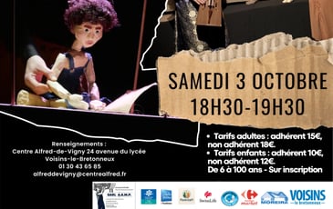 Spectacle "Mongol" théâtre d'ombres et lumières, marionnette