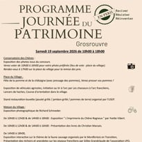 Animations à travers le village de Grosrouvre