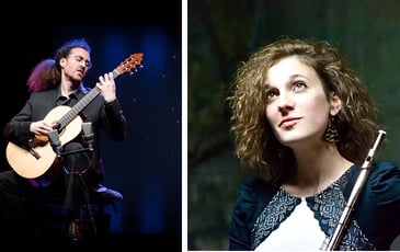 Marie Roqueta, flûte, Rémi Jousselme, guitare : « D’est en ouest, danses du monde »
