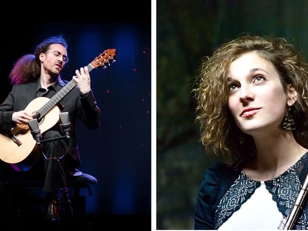 Marie Roqueta, flûte, Rémi Jousselme, guitare : « D’est en ouest, danses du monde »