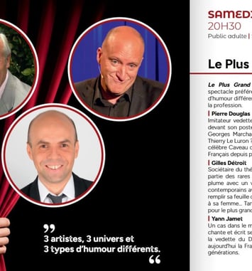 Le Plus Grand Cabaret de Voisins - Pierre Douglas, Gilles Détroit et Yann Jamet